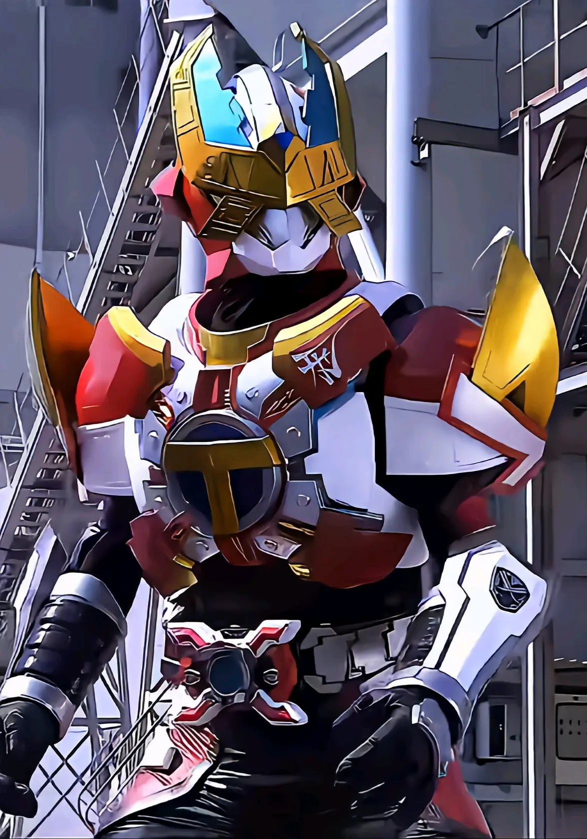 铠甲勇士刑天的车(铠甲勇士刑天三人合照)