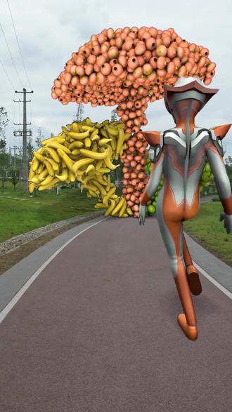 挑水果奥特曼国(奥特曼水果拼盘图片大全大图)