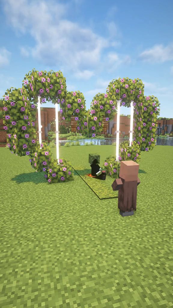 迷你世界怎么做荡秋千(迷你世界怎么做荡秋千而且会动的)