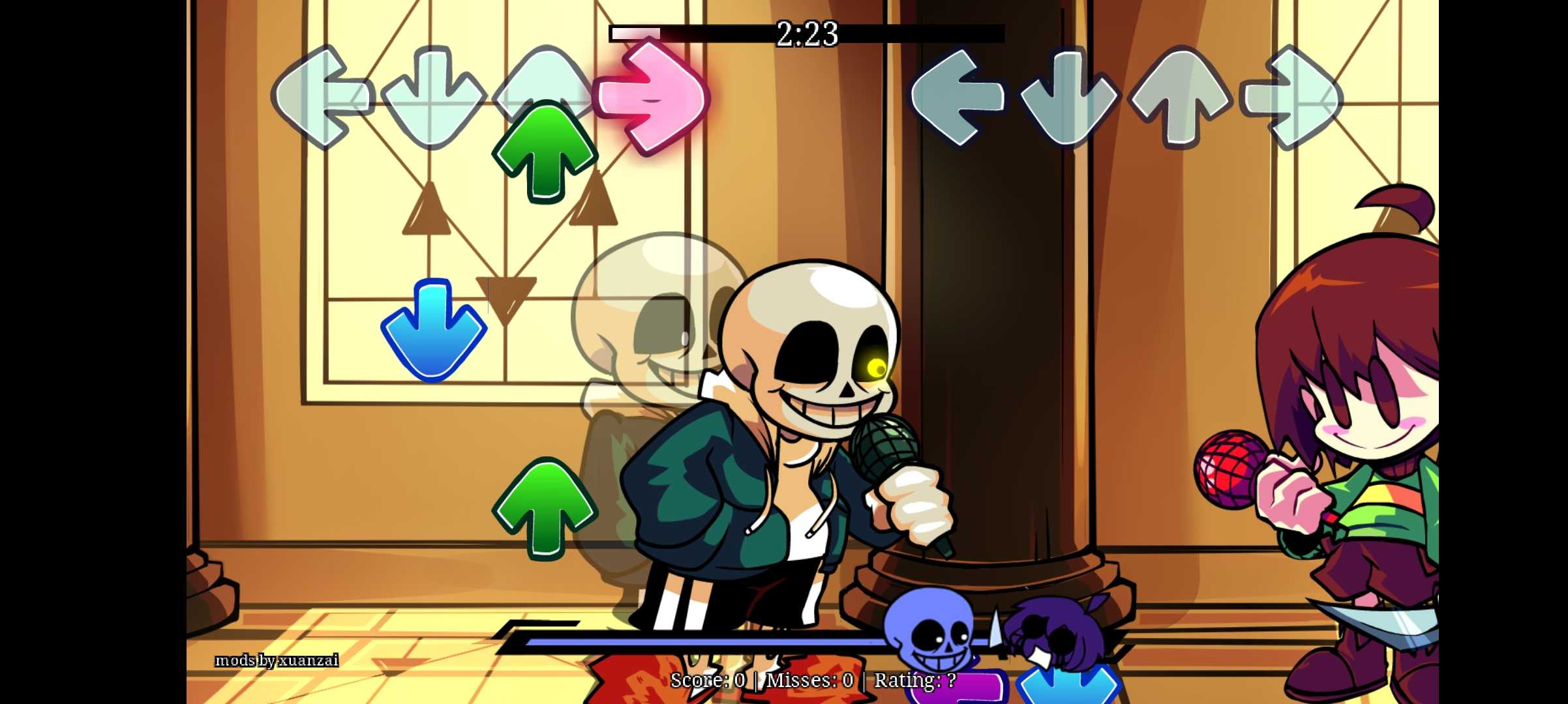 Sansvs破解版全人物解锁(下载sans vs frisk 破解版全部角色解锁)