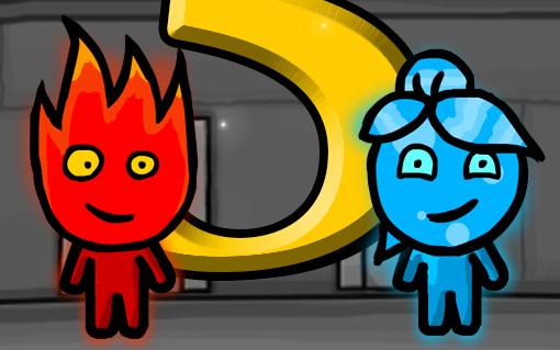 冰火小人双人破解版(冰火小人闯关视频攻略 小游戏攻略)