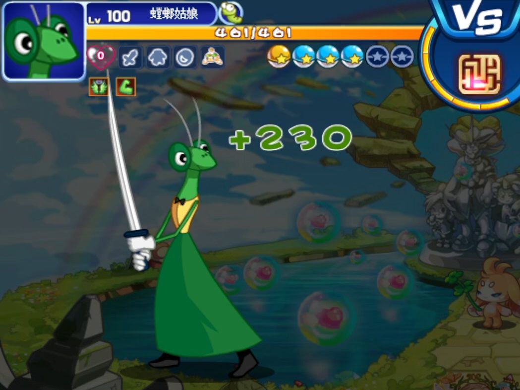 洛克王国金翼螳螂图片(洛克王国金翼螳螂关卡怎么过)