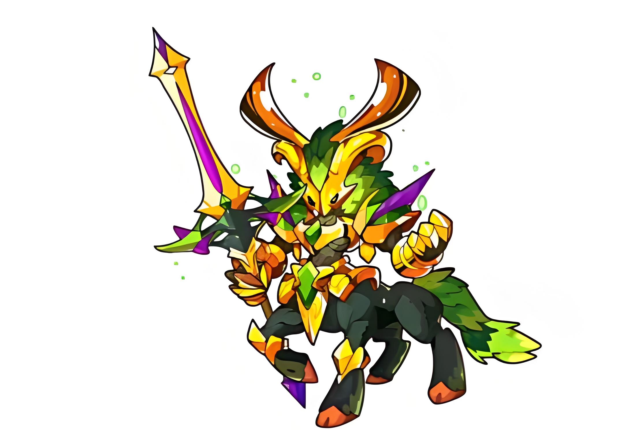 洛克王国黄金审判者(洛克王国末世审判者技能)