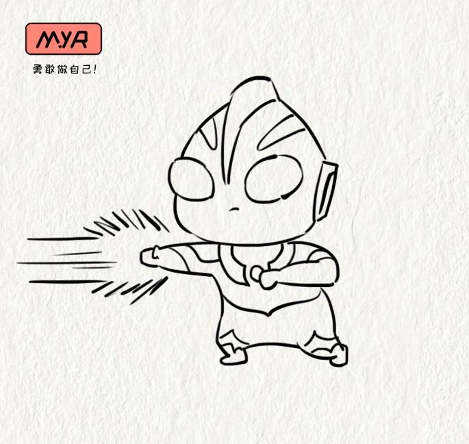 迪迦奥特曼画(迪迦奥特曼画法简笔画)