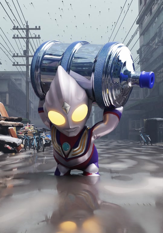 迪加奥特曼吃包子(迪迦奥特曼吃蛋包饭的新闻发布会)