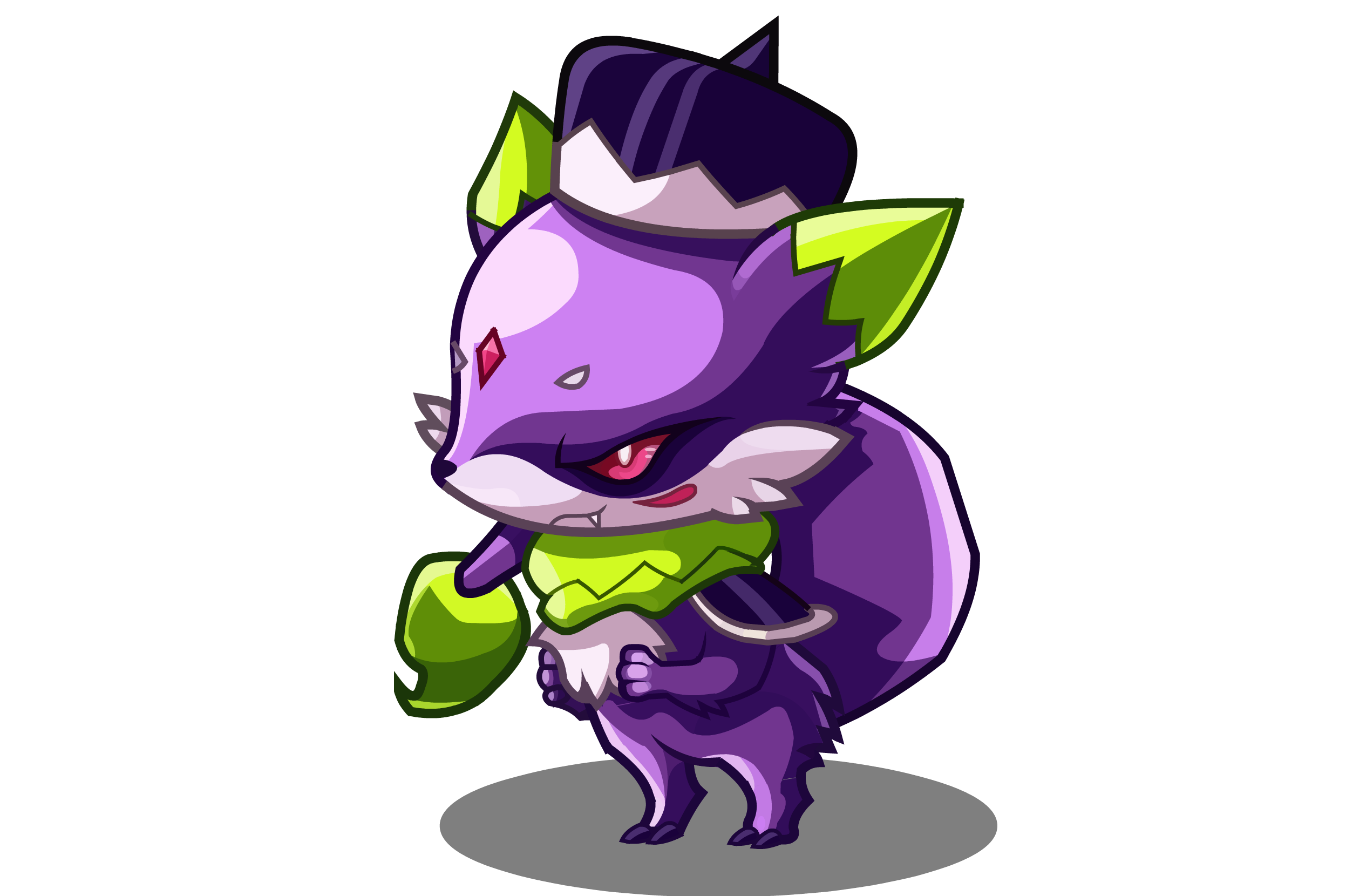 洛克王国紫冥狐配招(洛克王国紫冥狐重生性格)