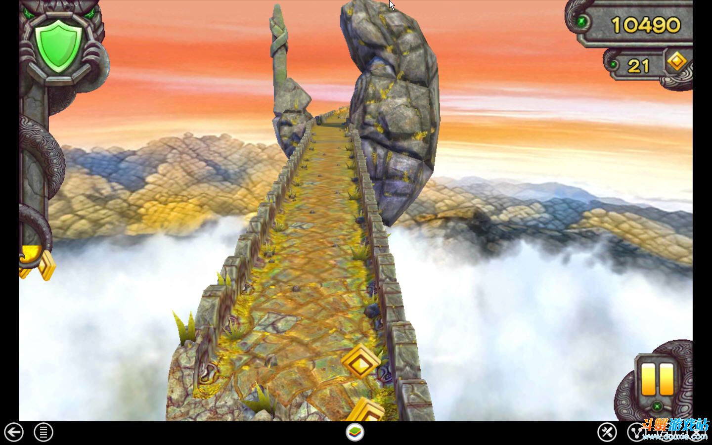 电脑版神庙逃亡(电脑神庙逃亡如何左右倾斜)