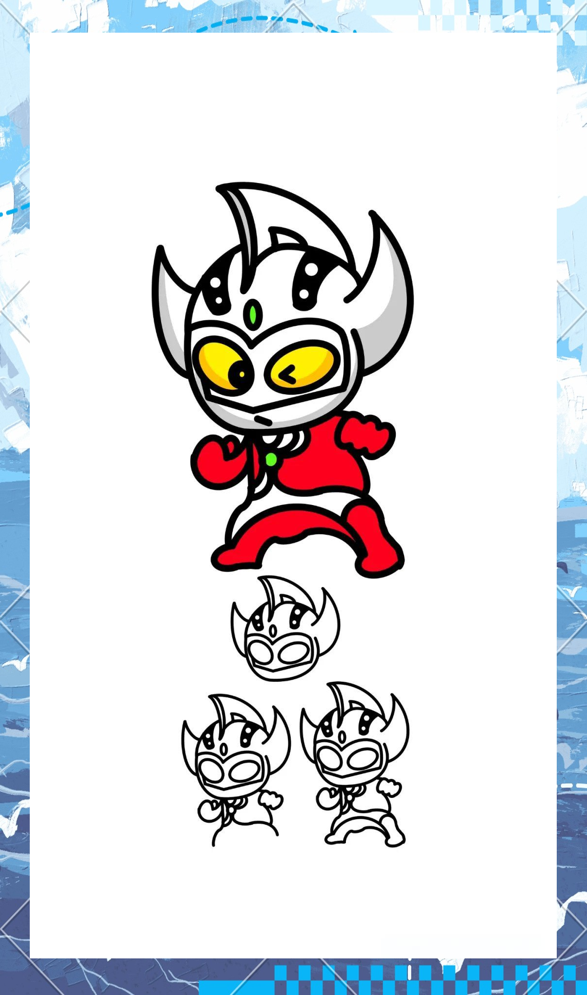 画奥特曼的小游戏(画奥特曼的小游戏怎么画)