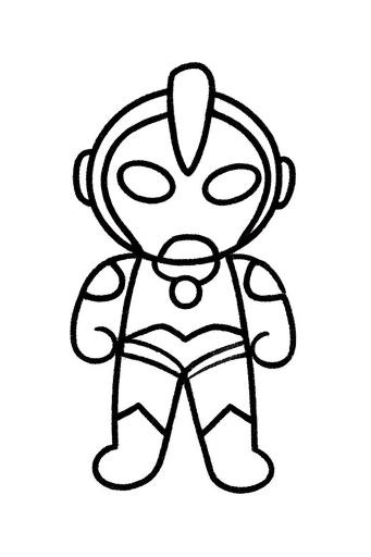 画出奥特曼游戏下载(我想看画出来的奥特曼)