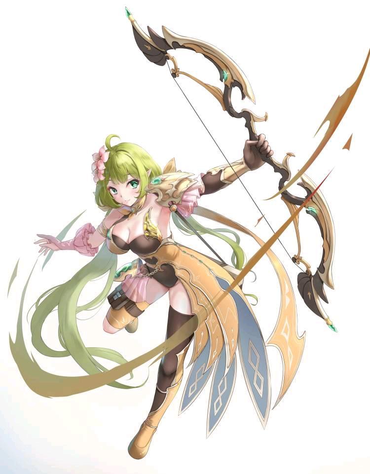 精灵弓箭手套洛克王国(洛克王国精灵弓箭手套装)