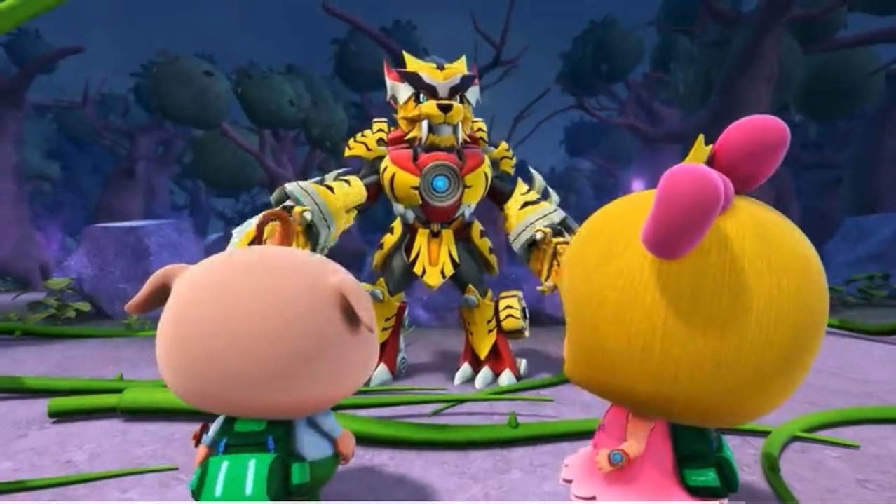 猪猪侠之铠甲勇士对战(猪猪侠之第五季变身的铠甲)