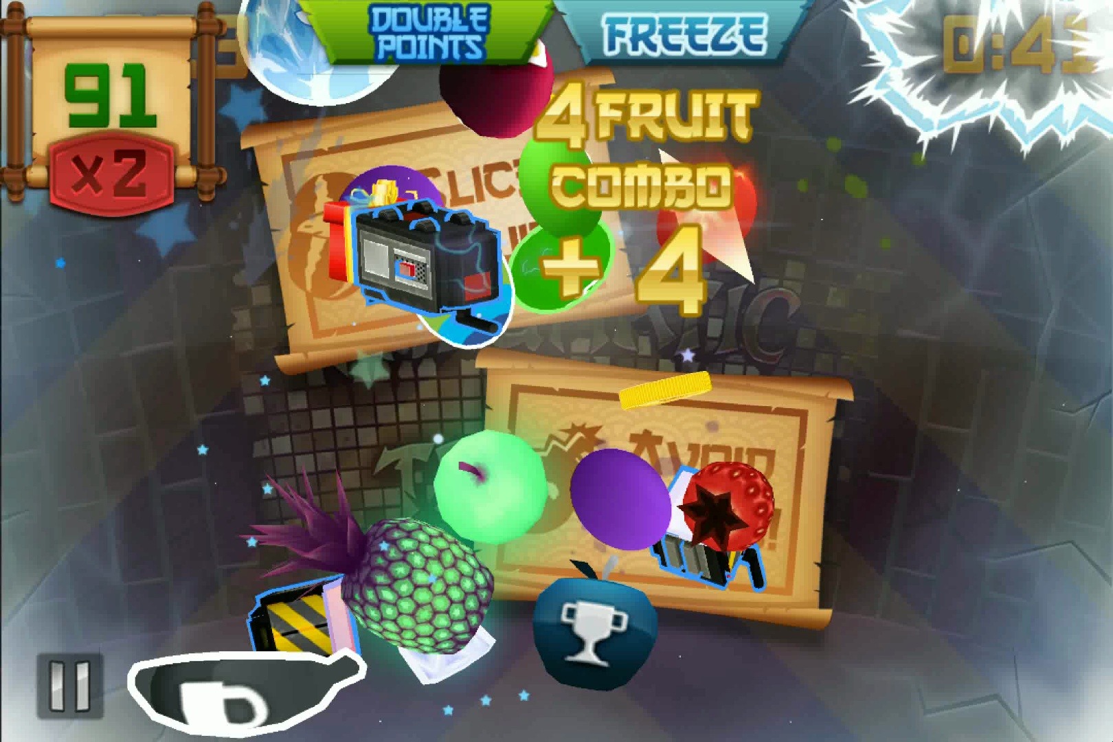 猴子水果忍者破解版(水果忍者破解版最新版下载)