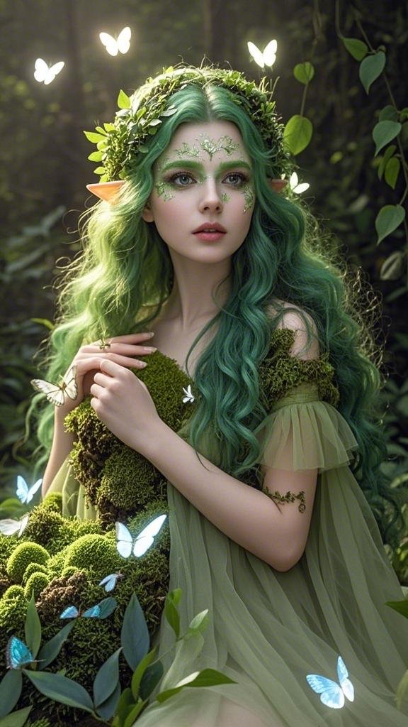 神秘梦幻森林精灵(神秘梦幻的森林描写)