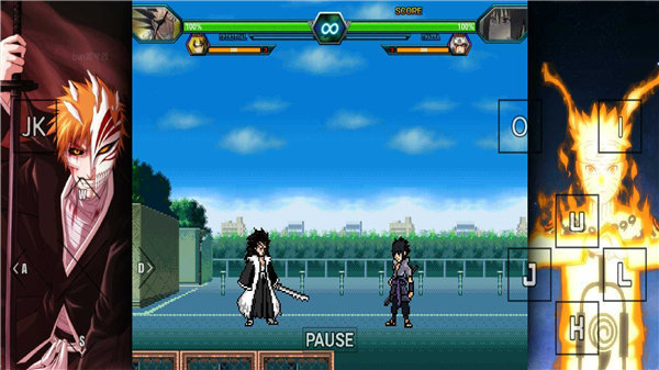 死神vs火影1个G(死神vs火影3000人)