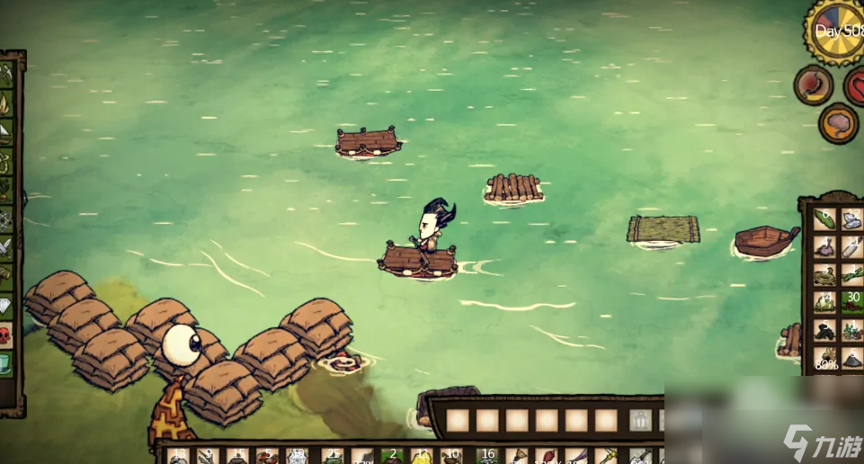 饥荒穿越海滩哪个版本(饥荒海难里的穿越船能砸吗)