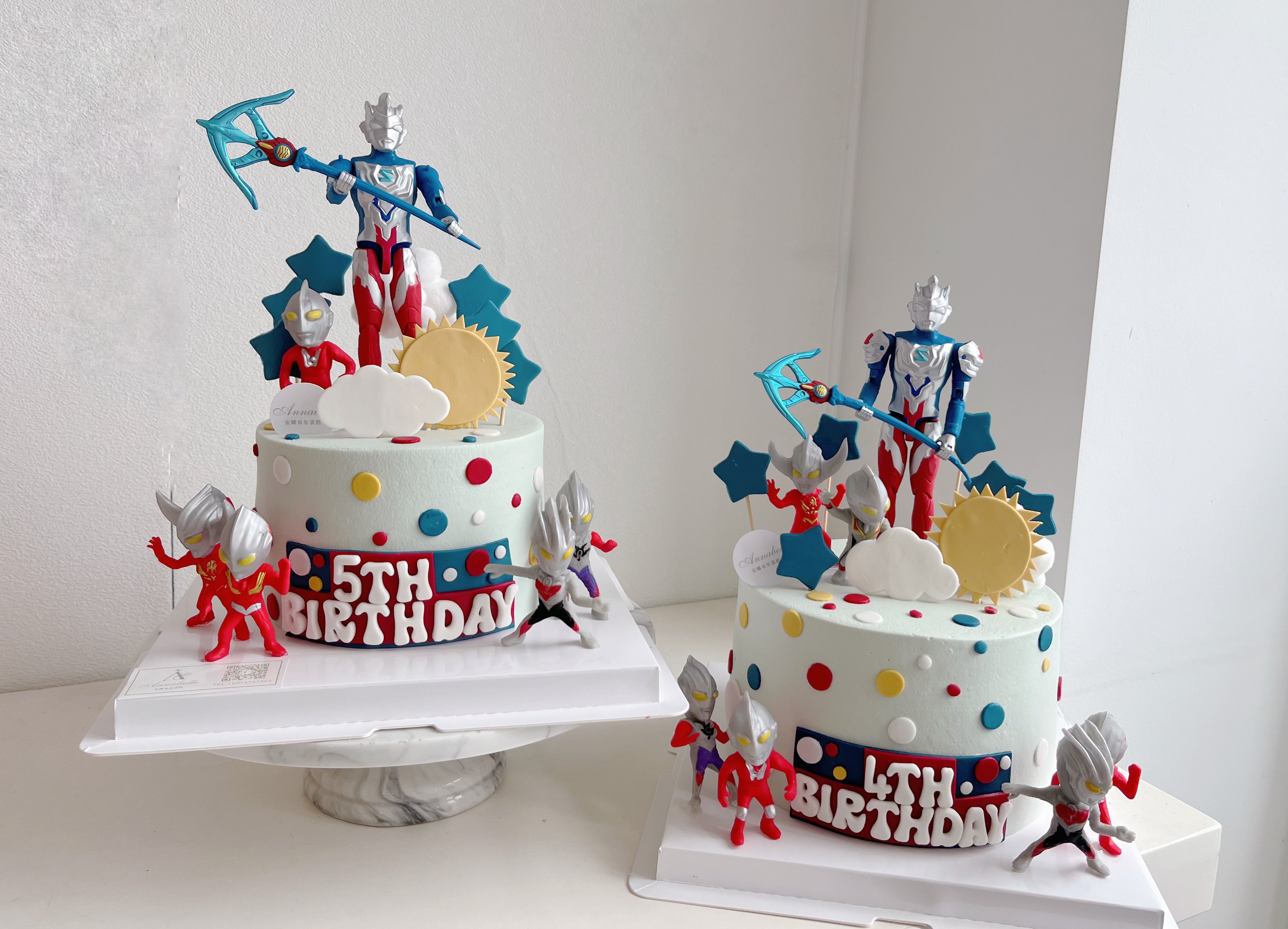 彩虹奥特曼蛋糕图片大全(彩虹奥特曼蛋糕图片大全大图)