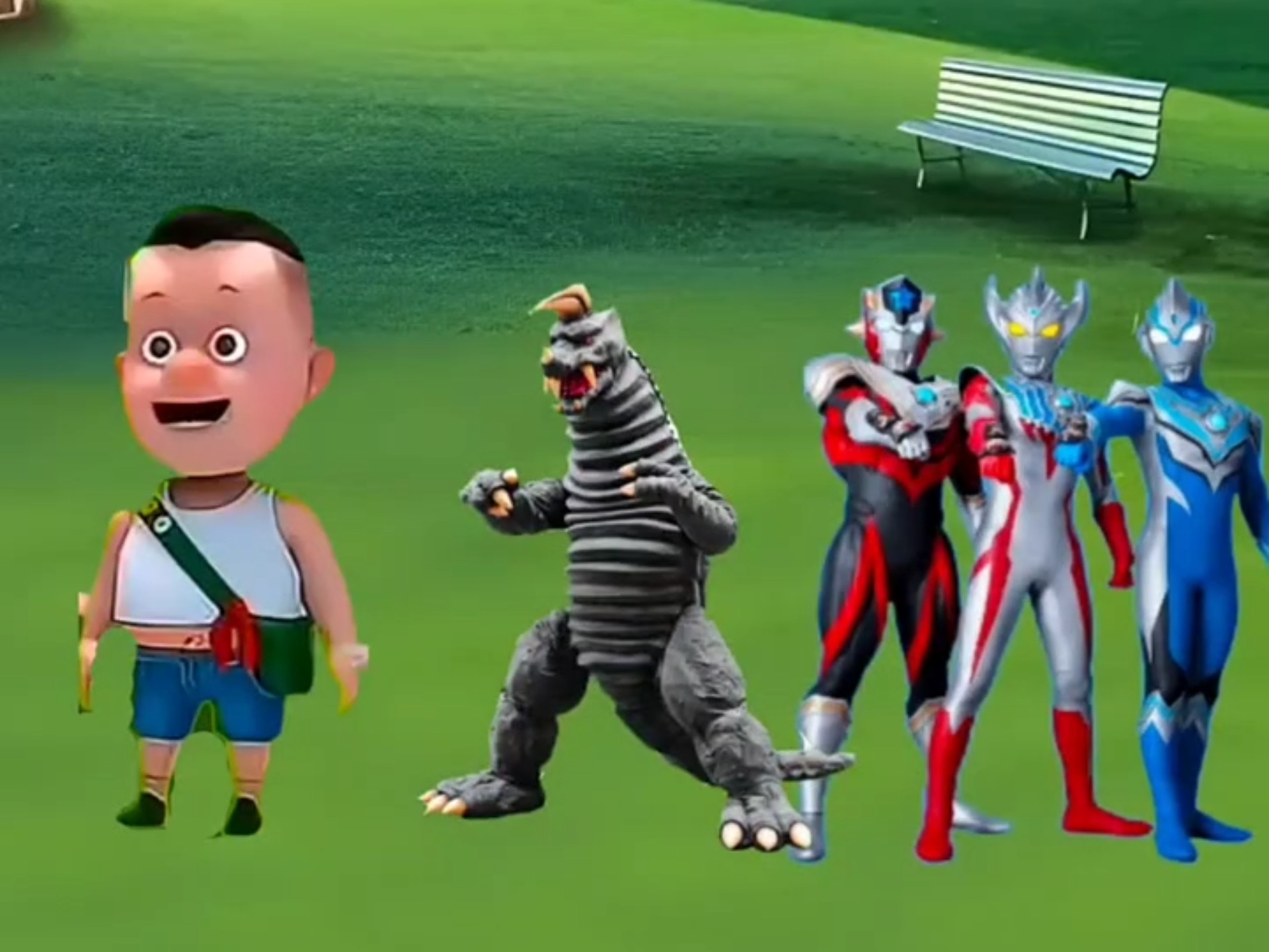 奥特曼大战光头强游戏(奥特曼大战光头强游戏怎么玩)