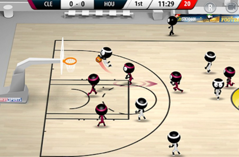 火柴人篮球2破解版(火柴人篮球2破解版内置菜单)