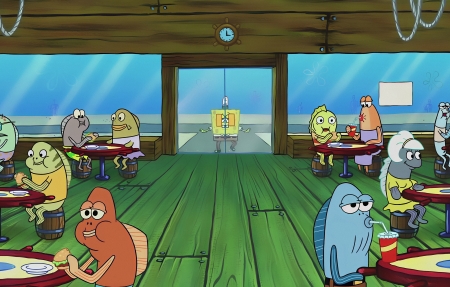 海绵餐厅中文破解版(海绵宝宝餐厅模拟器中文版下载)