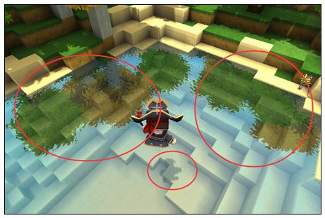 迷你世界清色的水怎么弄(为什么别人的迷你世界的水那么清)