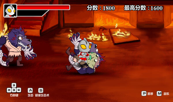 奥特曼打怪兽游戏片(奥特曼打怪兽的一个游戏)