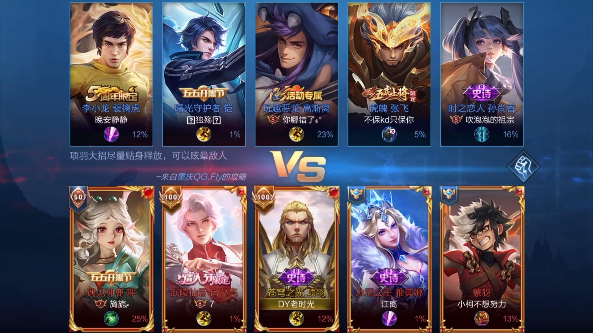 vs三国英雄大全(三国英雄战斗力排行榜)