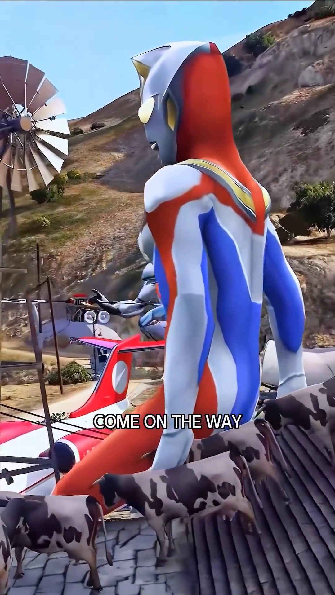 千万巨人奥特曼在舞动()