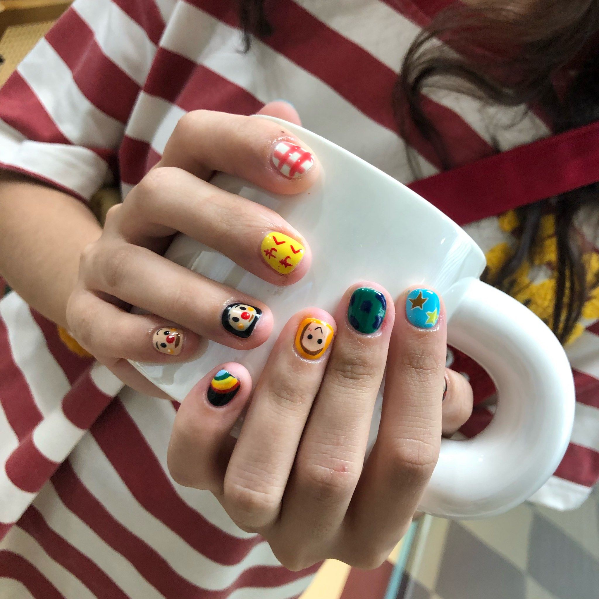 奥特曼美甲图片大全(奥特曼美术画 简笔画)