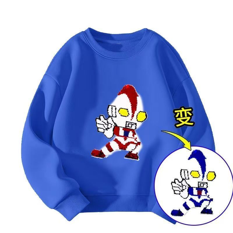 儿童奥特曼卫衣(奥特曼衣服童装男童图片)