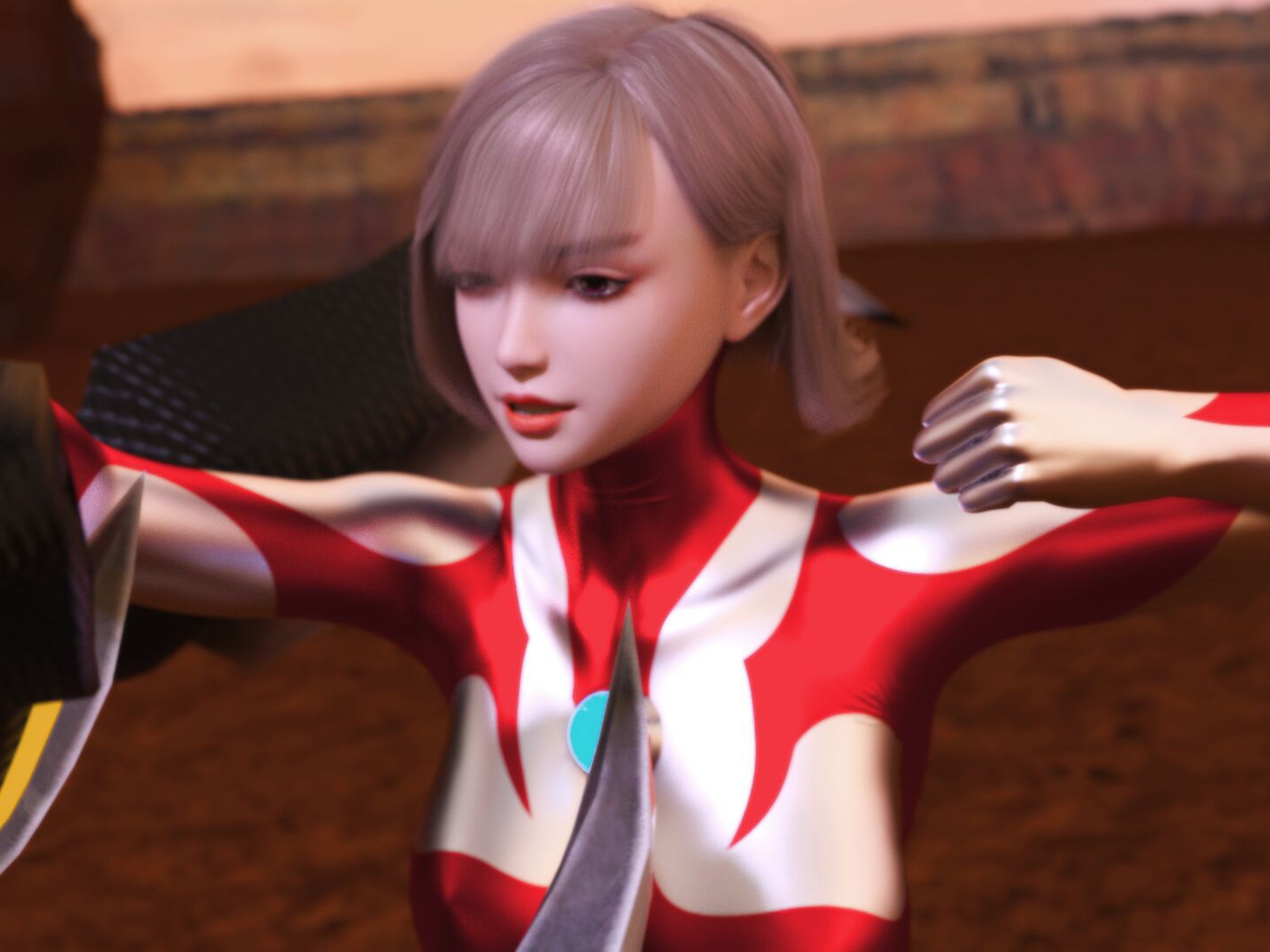 女奥特曼屁股(女奥特曼屁股的绳子绑住)