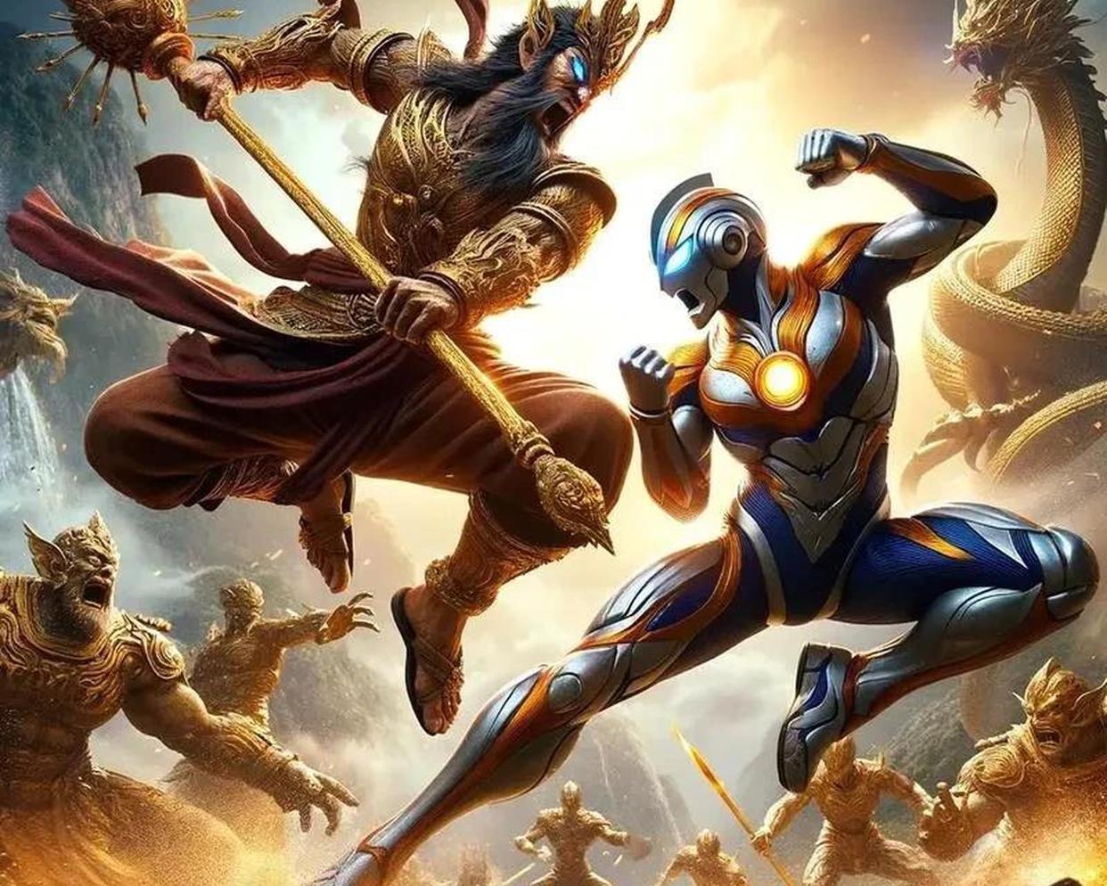 孙悟空大战所有奥特曼(孙悟空大战所有奥特曼是哪一集)