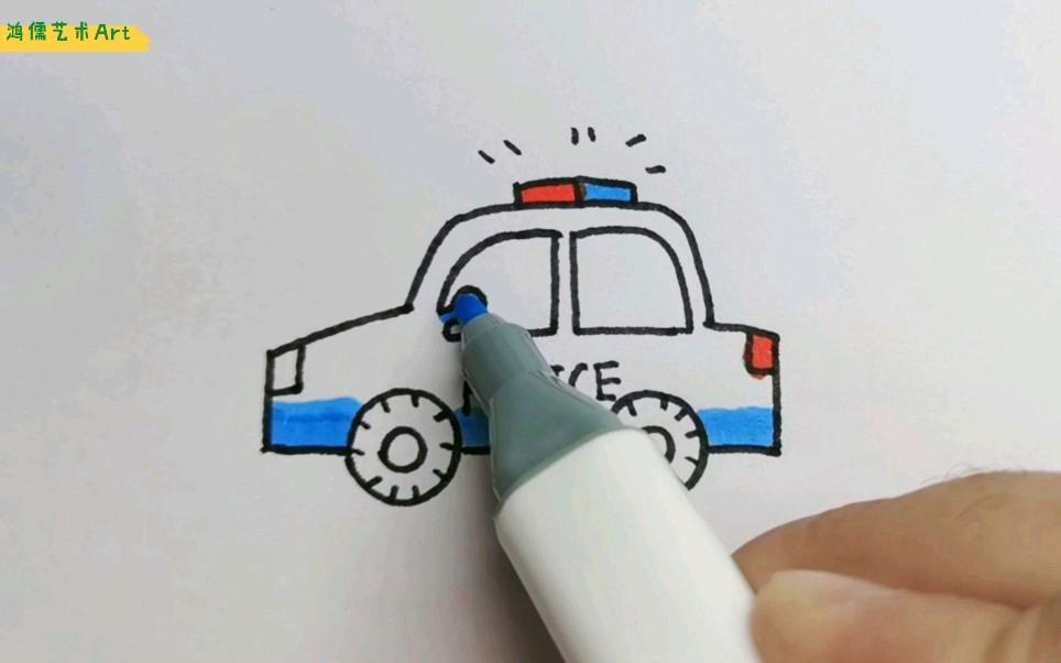 迷你世界警车怎么画(迷你世界小汽车怎么画)