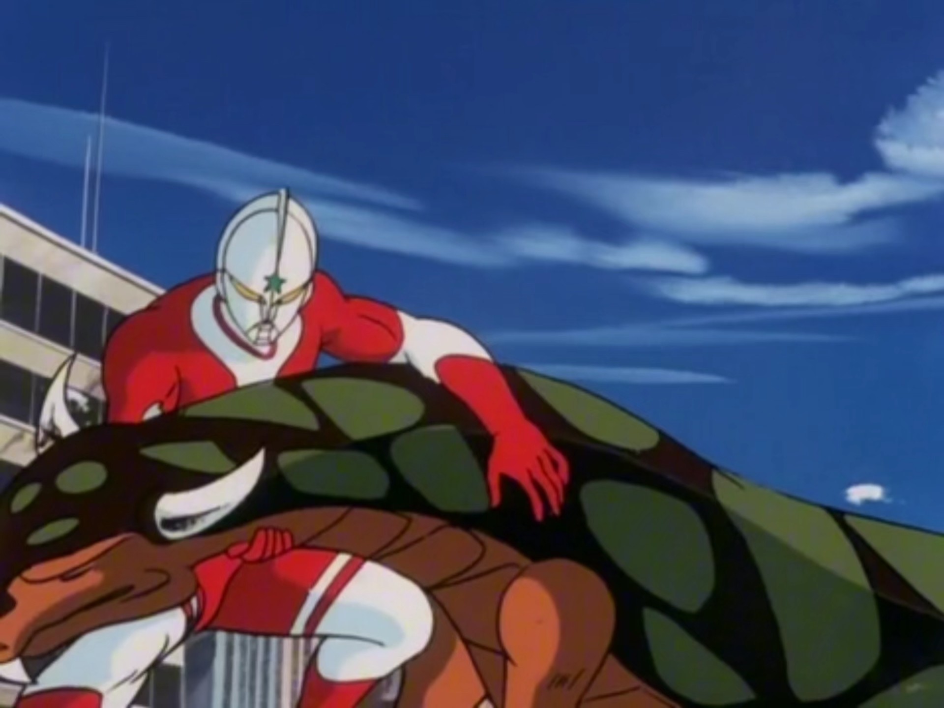 奥特曼打怪兽之间被(奥特曼被怪兽打败的时候)