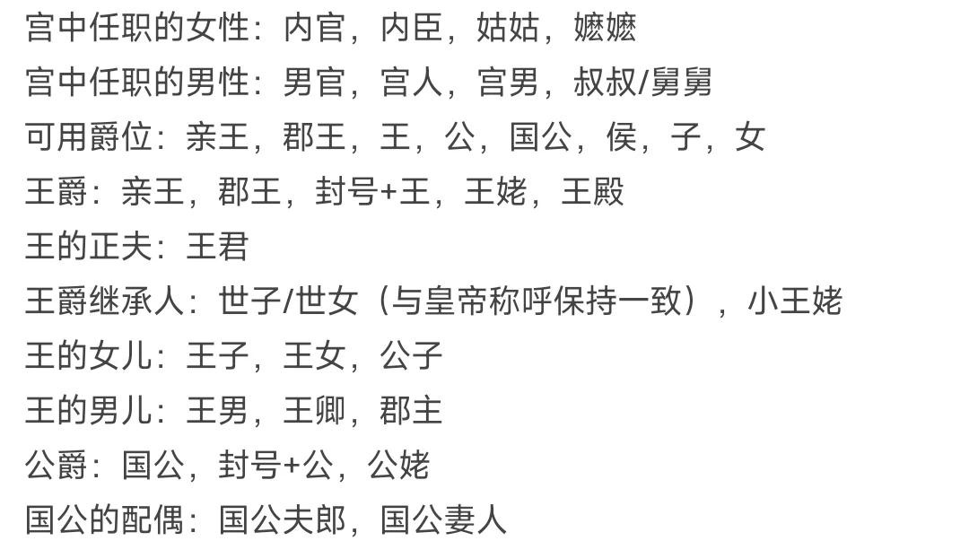 女尊宫廷美男攻略(女尊宫斗男宠等级大全)