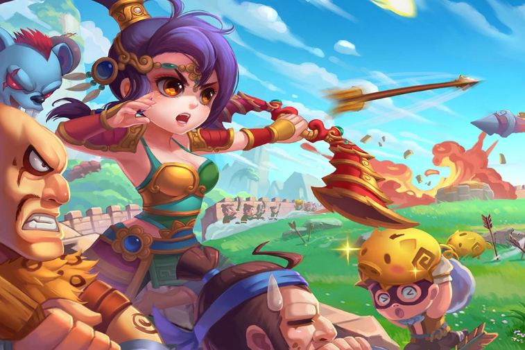 小小塔防三国游戏(小小塔防战怎么搭配英雄)