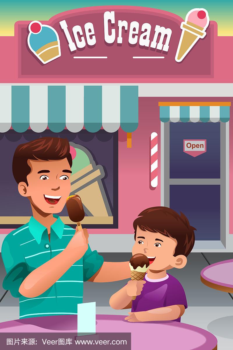 爸爸的冰淇淋店攻略(爸爸的冰淇淋店修改版)