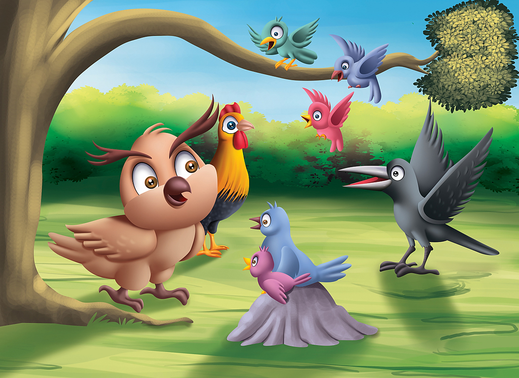 鸟王国的故事(鸟王国的故事作文)