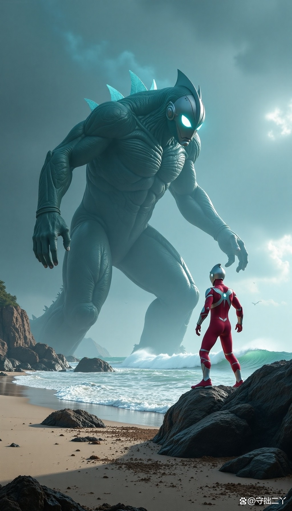 小奥特曼打怪兽图片(奥特曼打怪兽图片可爱)