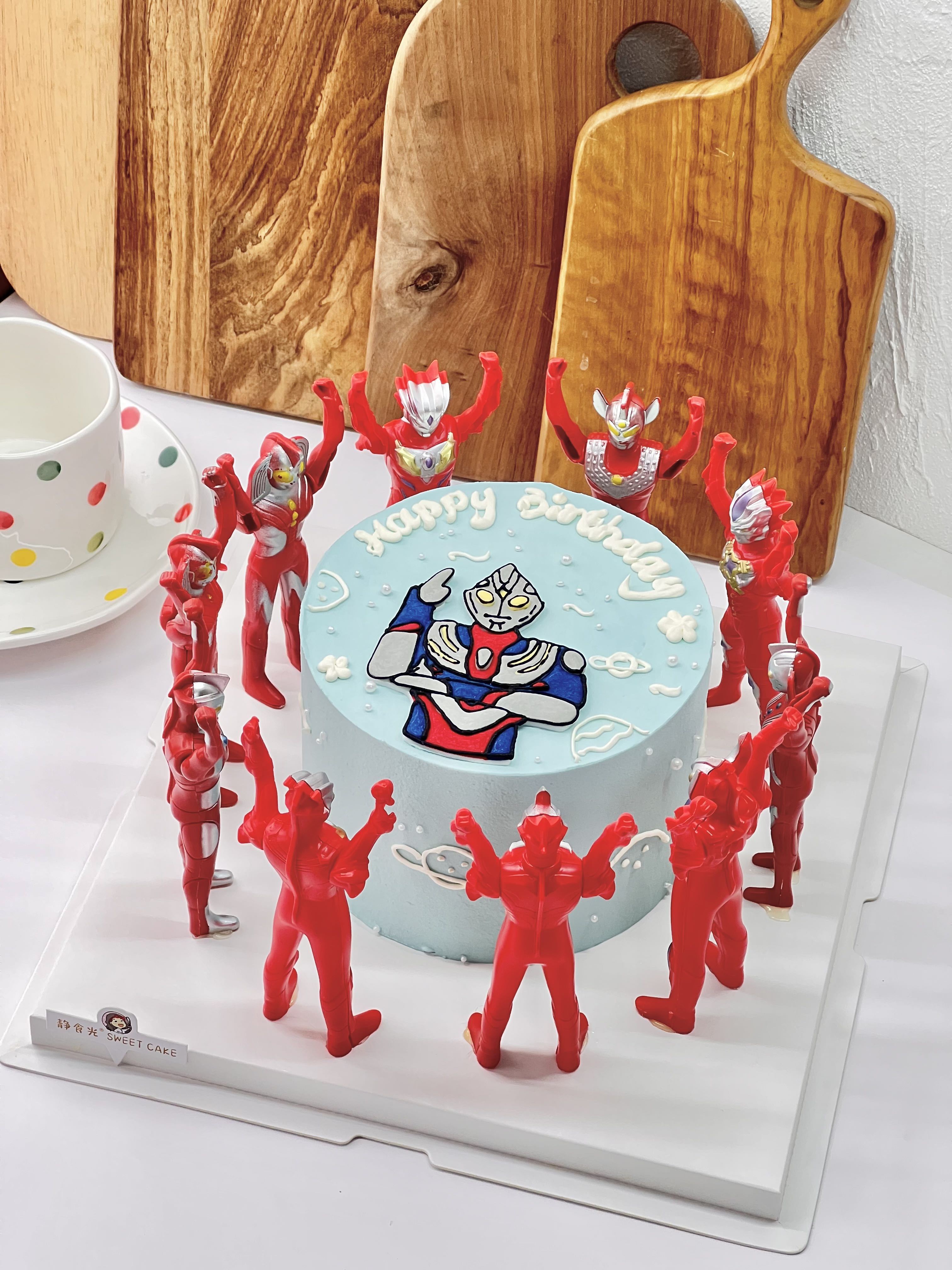 画奥特曼的蛋糕图片大全(奥特曼蛋糕图片2019怎么画?)