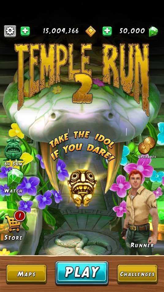 真正神庙逃亡2无敌版(神庙逃亡2有破解版吗真的假的)