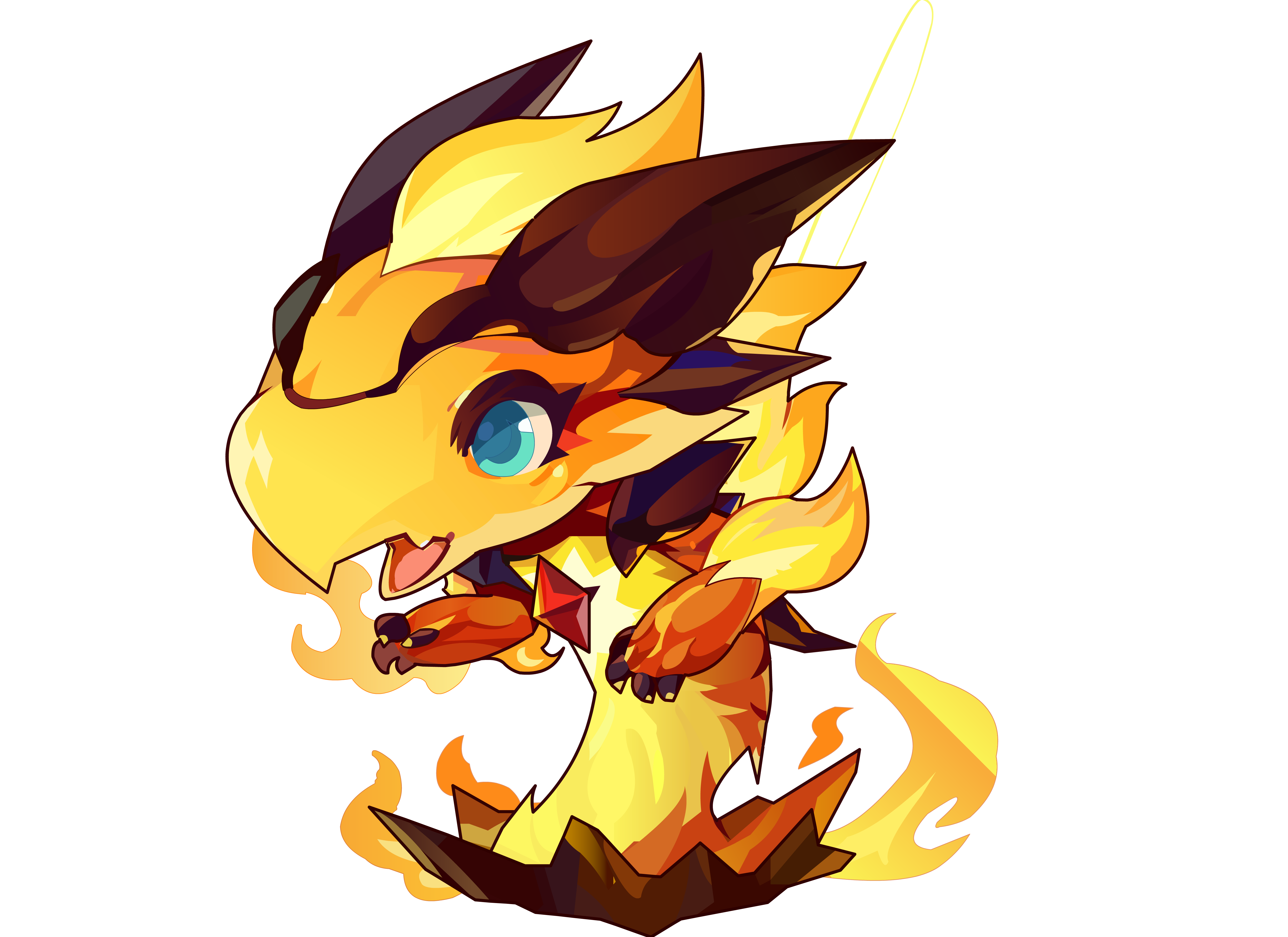 洛克王国火云神和大力神(洛克王国火云神需要多少丹药)