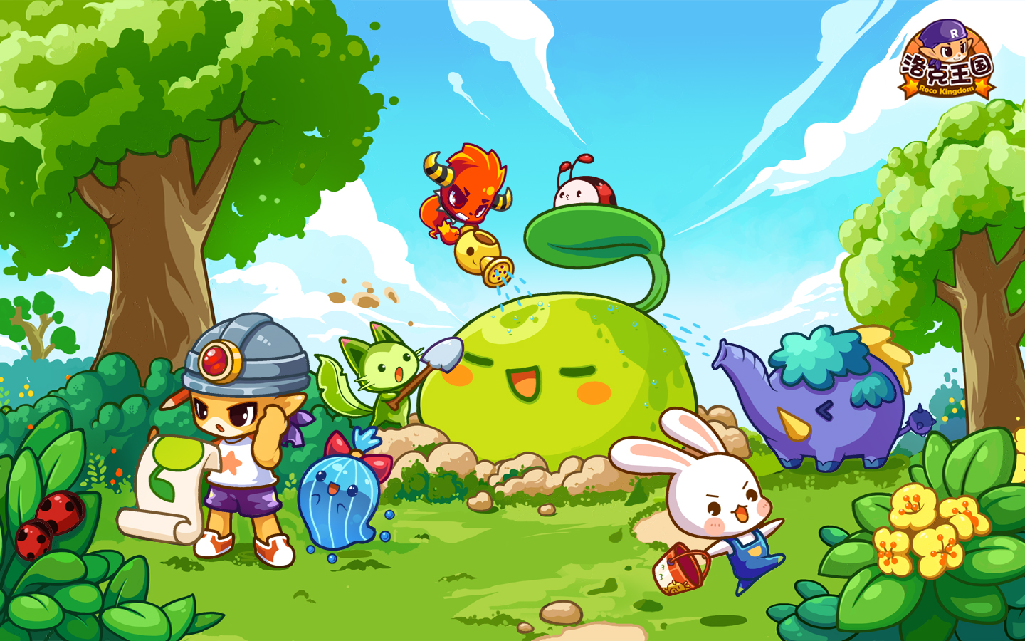 洛克王国的一家亲(洛克王国官方亲儿子)