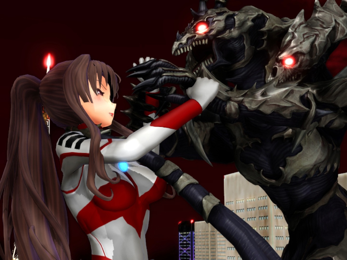 女奥特曼与怪兽的战斗(女奥特曼与怪兽的战斗视频)