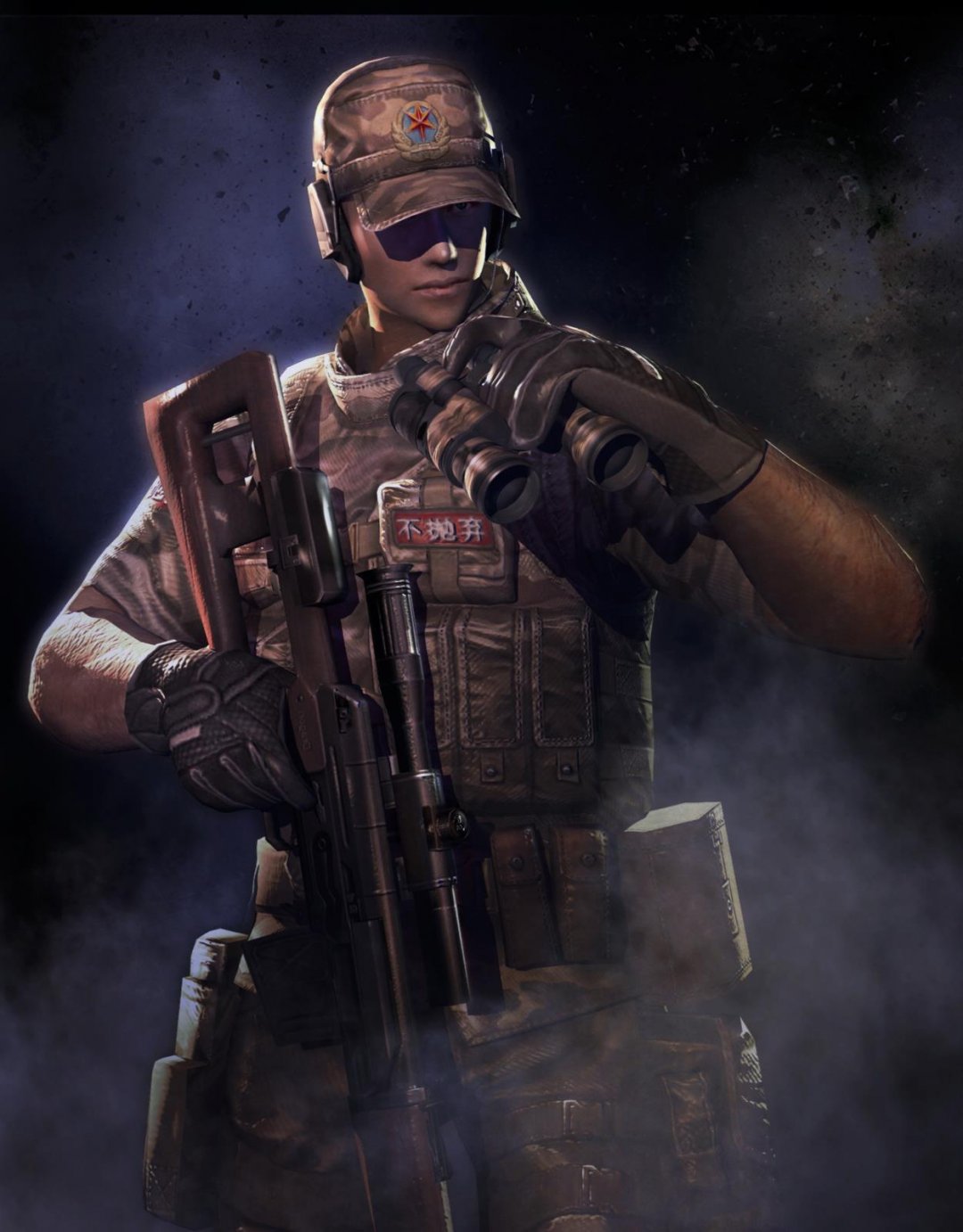 cf飞虎队光头(cf飞虎队图片大全)